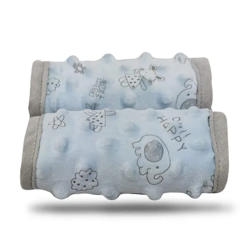 Vista 10 de DODO NICI Funda de correa de asiento de automóvil para bebé, cojín para cinturón de seguridad, almohadillas para cinturón para portabebés