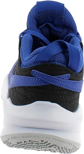 Vista 2 de Nike Tenis de baloncesto Team Hustle D10 (GS) para niños, NegroPolvo de fotón real