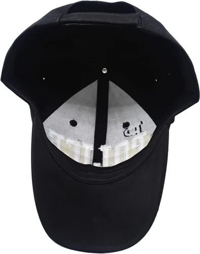 Vista 3 de DailyCarry - Gorra de béisbol ajustable para policía, color negro, azul, para oficial de policía, equipo de policía, bordado en 3D, para hombres