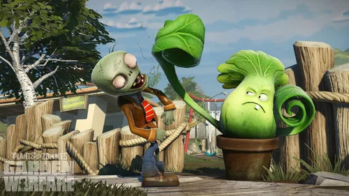 Vista 3 de Plantas Vs Zombies Garden Warfare, Xbox one-blu-ray Disco