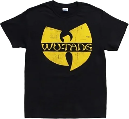 Vista 2 de FEA Wu Tang Clan Classic Yellow Logo Tee para hombre