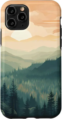 Vista 27 de iPhone 16 Landscape Nature Mountains Trees Case
