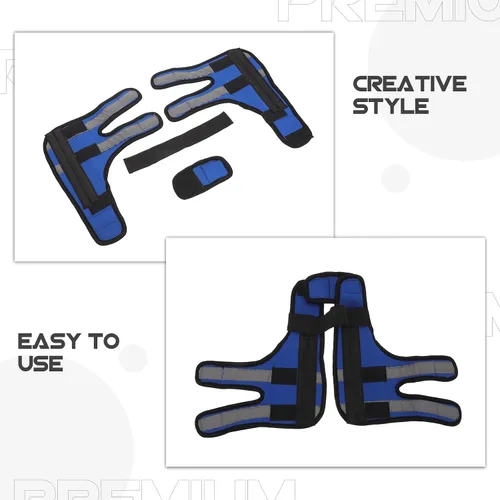 Vista 3 de TOYANDONA Dog Front Leg Brace for Recovery, Breathable Sbr Sleeve Size S