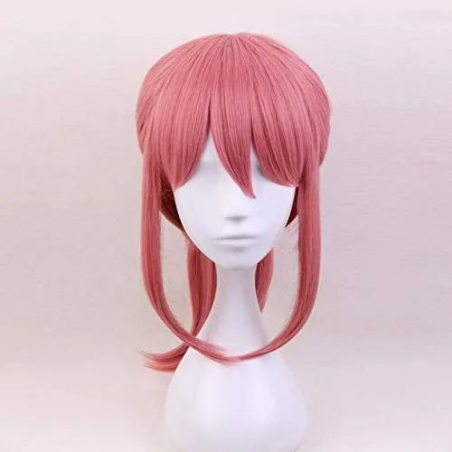 Vista 2 de Peluca de cosplay de anime Miss Kobayashi Dragon Maid Kobayashi Halloween Kobayashi San Chi No Maid Dragon Takeshi Ooyama Cosplay Pelucas REYHS