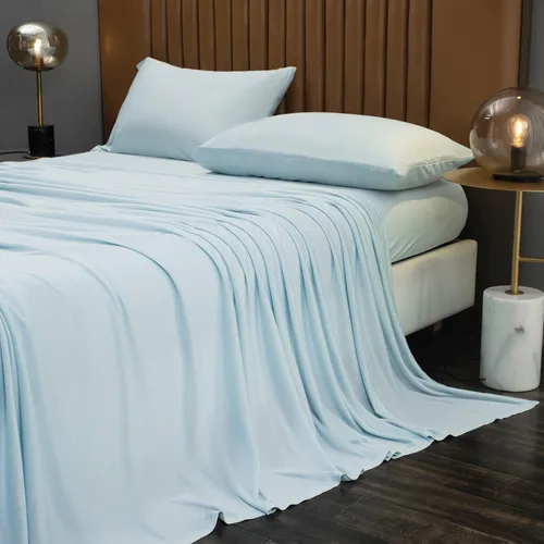 Vista 9 de LLanCL Mantas refrescantes para personas que duermen con calor – Manta de cama extremadamente fina para verano, mantas frías ligeras, sábana fresca