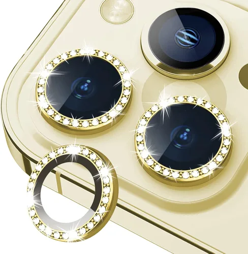 Vista 44 de Protector de lente de cámara para iPhone 15 Pro/iPhone 15 Pro Max, anillo de metal individual, dureza 9H, protector a prueba de arañazos, accesorios