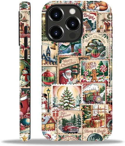 Vista 122 de Funda para iPhone 13 iPhone 14, a prueba de golpes, funda protectora híbrida de 2 capas, doble protección contra caídas, antiarañazos, diseño
