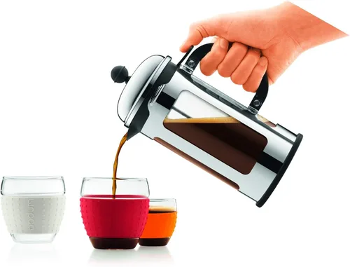 Vista 3 de Vidrio de repuesto para prensa francesa Bodum sin boquilla, 4 tazas, 0.5 L, 17 onzas.