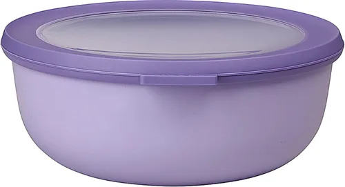 Vista 8 de Mepal Cirqula - Tazones altos para almacenar y servir múltiples alimentos de 68 onzas / 0.1 fl oz, con tapas transparentes, perfectos