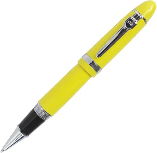 Vista 7 de Expert Deluxe Roller Ball Pen con bolsa para bolígrafo, barril grande, negro y dorado