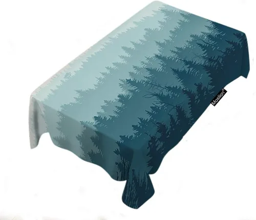 Vista 6 de Moslion Mantel rectangular de 52 x 70 pulgadas para cocina, comedor