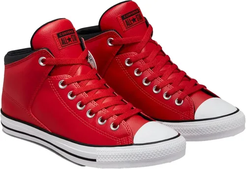 Vista 4 de Converse Chuck Taylor All Star High Street Mid University RojoBlancoNegro, Rojo UniversityBlanco
