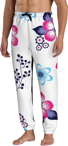 Vista 2 de Men Vintage Ethnic Elephant Sweatpants Joggers Sweatpants Baggy Jogger Pants with Pocket for Men