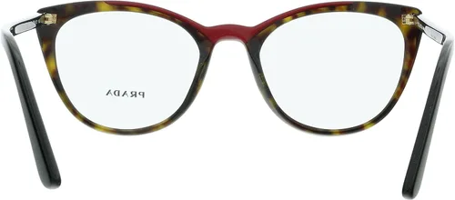Vista 4 de Prada Gafas de sol con marco rojo de la Habana lentes transparentes 2087in