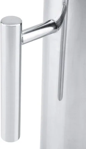 Vista 6 de Jarra de agua de acero inoxidable con protector de hielo, jarra de bebida fría, herramienta de servicio de hotel para el hogar (2L)