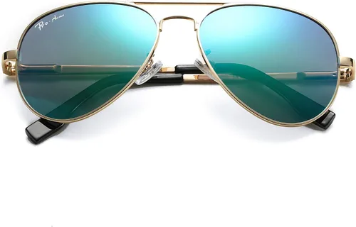 Vista 16 de Pro Acme Gafas de sol clásicas polarizadas estilo aviador, 100% protección UV, 52 mm 58 mm 63 mm