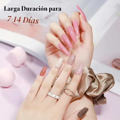 Vista 5 de Juego de esmaltes de uñas de secado rápido, 24 colores Regular