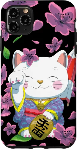 Vista 13 de Funda para iPhone 13 Pro Max Japanese Maneki Neko Lucky Cat