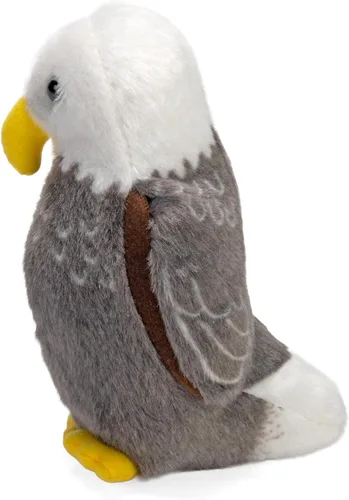 Vista 3 de Wild Republic Audubon Birds - Peluche de águila calva con auténtico sonido de pájaro, animal de peluche, juguetes de pájaros para niños y pájaros