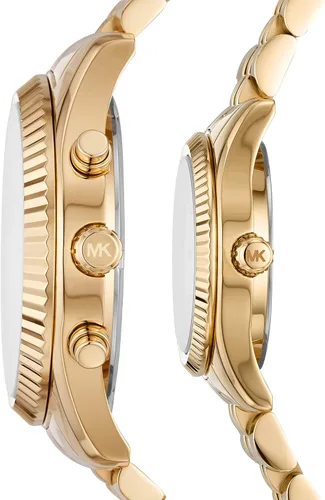 Vista 2 de Michael Kors - Reloj cronógrafo Lexington de acero inoxidable