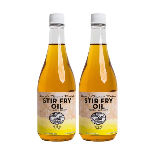 Vista 7 de Sunny's Gourmet - Aceite coreano para freír a altas temperaturas, totalmente natural, sin conservantes, 15.5 onzas (individual)