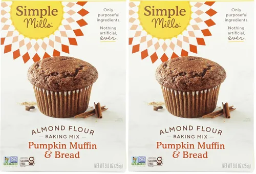 Vista 8 de Simple Mills Mezcla de Harina para Magdalenas y Pan de Manzana con Canela, 9 onzas