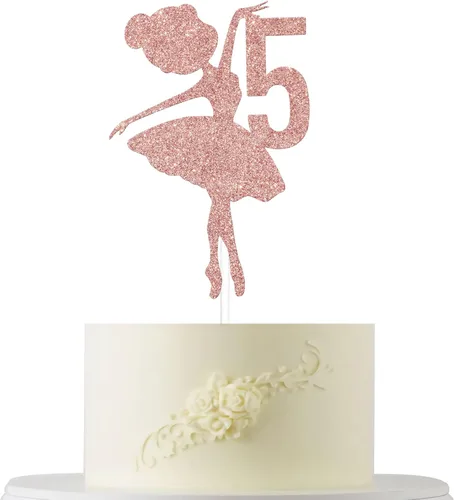 Vista 8 de Decoración para pastel de primer cumpleaños de bailarina, decoración de pastel de primer cumpleaños, decoración de pastel de cumpleaños