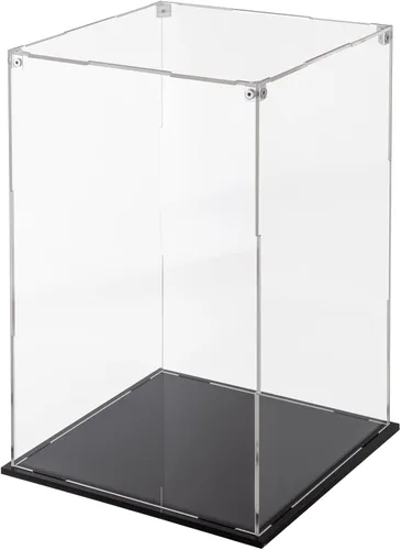 Vista 7 de Cliselda - Vitrina acrílica de 4 x 4 x 4 pulgadas para coleccionables y modelos