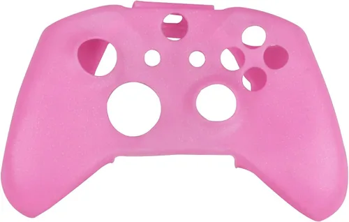 Vista 7 de RALAN - Funda protectora de silicona antideslizante con purpurina para control de Xbox One, compatible con Xbox 1 con mando de mando inalámbricocon