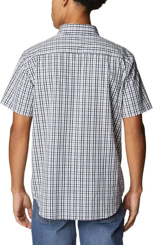 Vista 2 de Columbia Camisa de manga corta para hombre Collegiate Rapid Rivers