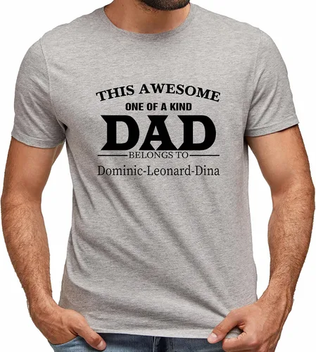 Vista 2 de Customizable Grandpa Dad Shirt with Kids, Fathers Day Christmas Birthday Gifts, Gifts for Grandpa, Personalized Gifts for Men, Custom Grandkids Name