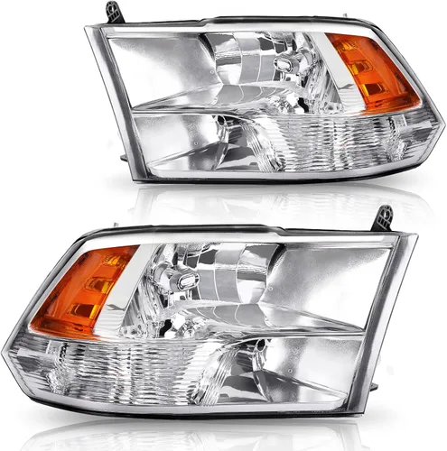 Vista 10 de DWVO Conjunto de faros delanteros de proyector LED DRL compatible con Dodge Ram 1500 2500 3500 de repuesto para Dodge Ram 2006 2007 2008 2009 lado