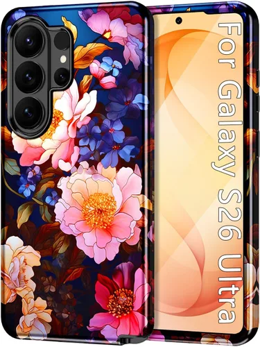 Vista 46 de Btscase para Samsung Galaxy S25, [Probado contra caídas de grado militar] Funda protectora de diseño de patrón de mármol, resistente, delgada