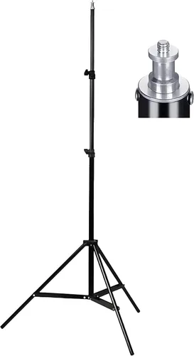 Vista 8 de Godox SN302 - Soporte de luz de estudio – Trípode ajustable de 70.9 in con soporte de luz resistente con tornillo de 1/4 pulgadas para luz