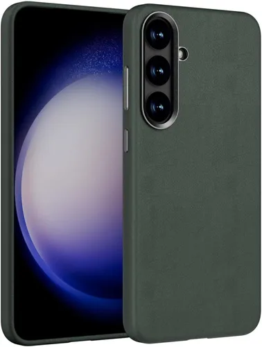 Vista 57 de X-level Funda para Samsung Galaxy Z Flip 6, delgada funda delgada de piel sintética para teléfono, TPU suave, a prueba de golpes, protección Negro