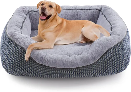 Vista 41 de Invenho - Camas para perros pequeños y medianos lavables, ortopédicas, calmantes, autocalentamiento, suaves, duraderas, con fondo antideslizante