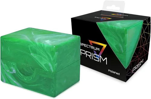 Vista 11 de BCW Spectrum Prism Deck Case - Azul Apatita - 1 Paquete Estuche para Mazo de Cartas con Cierre Seguro a Presión Cabe 100 Cartas con Doble Funda