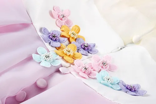 Vista 3 de JerrisApparel - Disfraz de unicornio para niña vestido para fiesta
