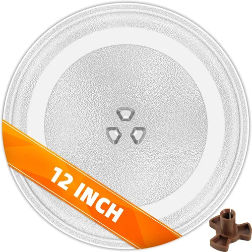 Vista 7 de Reemplazo de platos giratorios de microondas de 10 pulgadas, placa de vidrio para microondas compatible con Whirlpool, la pieza de repuesto exacta