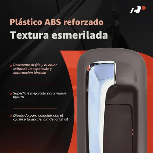 Vista 5 de A-Premium Manijas interiores interiores para puertas delanteras, lado