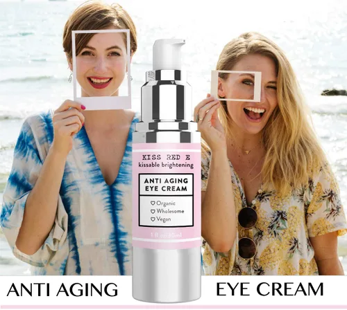 Vista 8 de Crema antienvejecimiento para ojeras, bolsas de ojos, líneas finas, hinchazón. La mejor crema hidratante antienvejecimiento para arrugas, patas