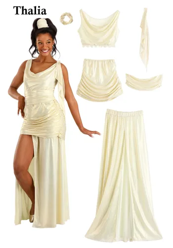 Vista 27 de Disfraz Disney Hercules Muses para Mujer Multicolor