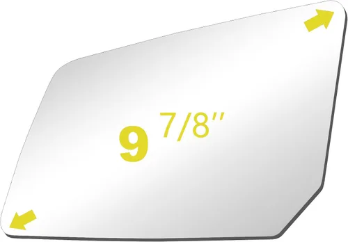Vista 2 de Cristal de espejo de repuesto BOOLEE para 2009-2016 Chevy Traverse, 2007-2016 GMC Acadia, 2017 GMC Acadia Limited, 2007-2010 Saturn Outlook, lado