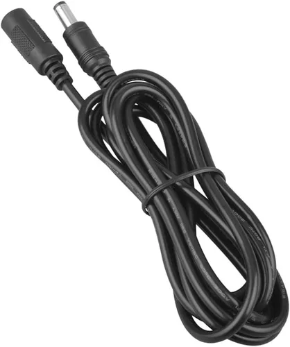 Vista 2 de Cable de alimentación de extensión de 6 pies compatible con First Alert DW-700 D-520 Sistema de grabación digital inalámbrico para interiores