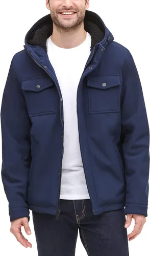 Vista 4 de DOCKERS Men's Arctic Cloth Sherpa Storm Jacket