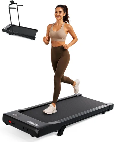 Vista 8 de Superun Under Desk Walking Pad with 6% Incline, 3 in 1 Portable Treadmill Oro rosa profundo