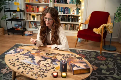 Vista 2 de Ravensburger Rompecabezas de 500 piezas de cuarta ala para adultos