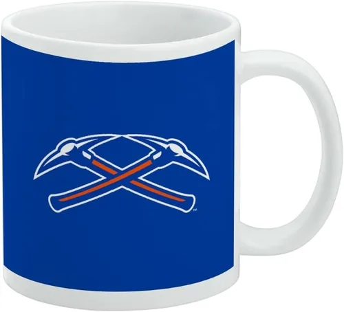 Vista 468 de Taza de cerámica con el logotipo principal de la Universidad Rider, taza de regalo novedosa para café, té y bebidas calientes, 11oz, blanca