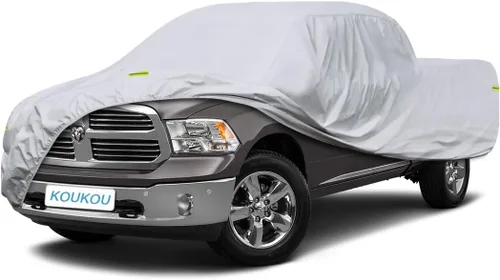 Vista 18 de KouKou Funda impermeable para automóvil para todo tipo de clima, 7 capas para automóviles con cremallera, ajuste universal para sedán, Honda Civic