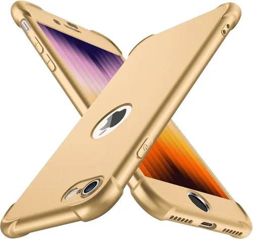 Vista 14 de ORETECH - Funda diseñada para iPhone 5/5S / SE (2016), con [2 protectores de pantalla de vidrio templado] cuerpo completo de 360° para iPhone SE